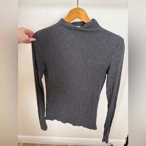Babaton Charcoal Long Sleeve Top